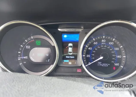 2012 Hyundai Sonata Hybrid from USA, damaged, VIN KMHEC4A41CA023206